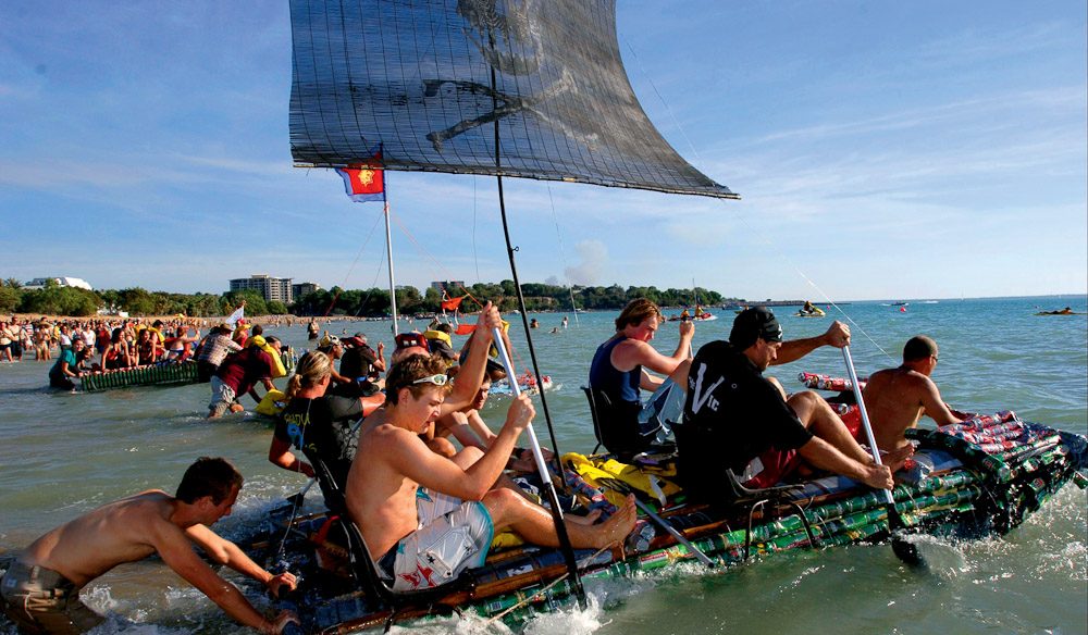 Beer Can Regatta in Darwin