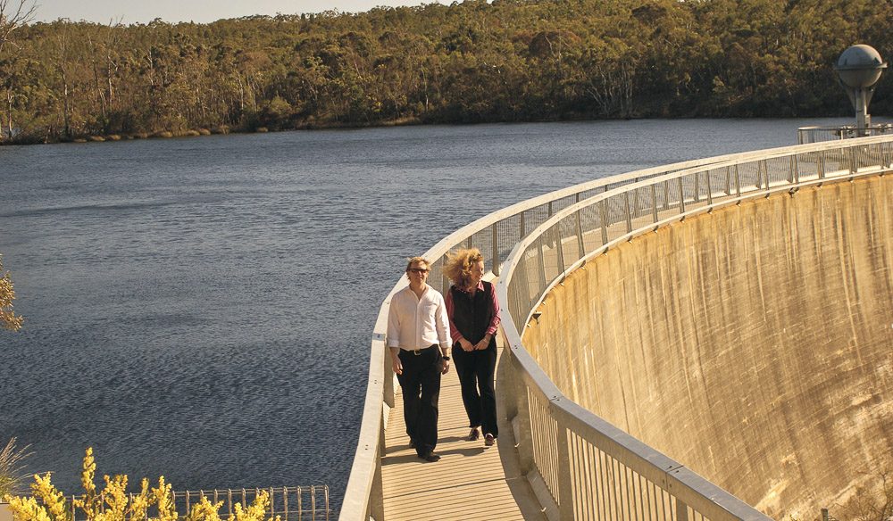 Whispering Wall Barossa Reservoir