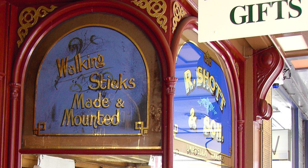 Old Umbrella Shop Launceston
