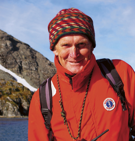 Mountain climber extraordinaire: Greg Mortimer