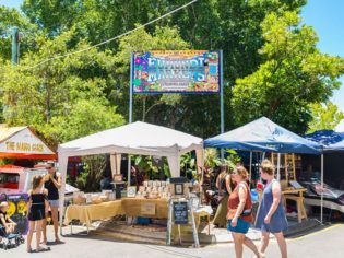 Eumundi Markets Noosa QLD Entrance