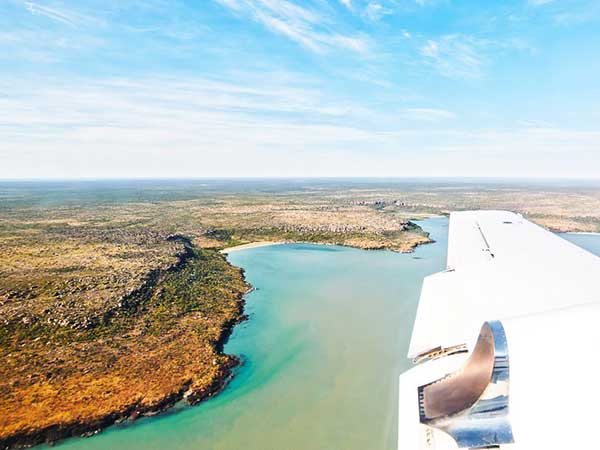Scenic arrival, Faraway Bay, East Kimberley, WA