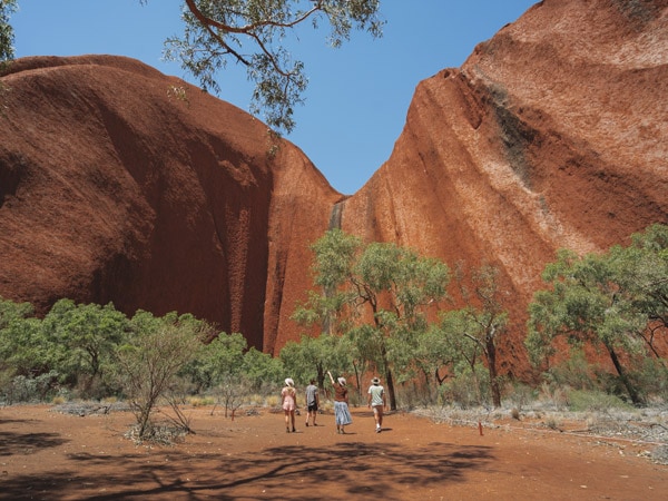 Walk around base of Uluru