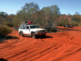 4WDing across WA's outback Canning Stock Route