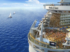 Oasis of the Seas will also hold the first ever full amphitheatre at sea.
