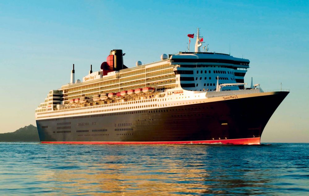 queen mary 2 cruise ship tour