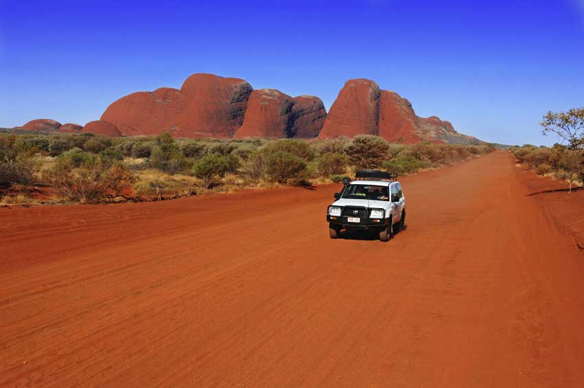 travelling in outback australia