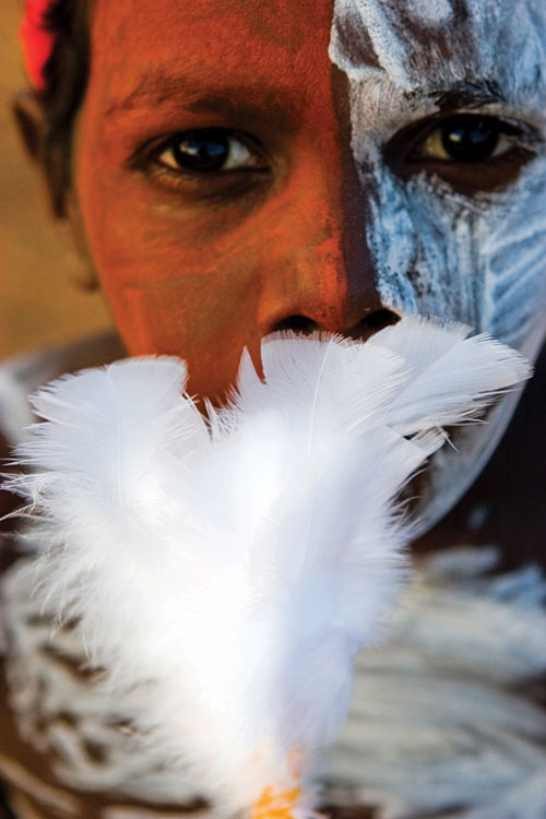 Dancer at Garma Festival, Arnhem Land, Northern Territory