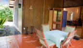 Nothing better than a outside dining area