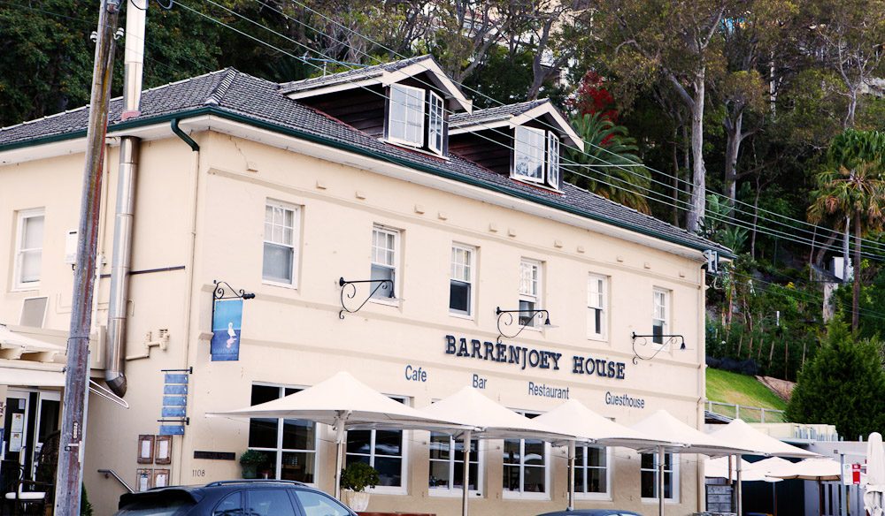 The Exterior of Barrenjoey House
