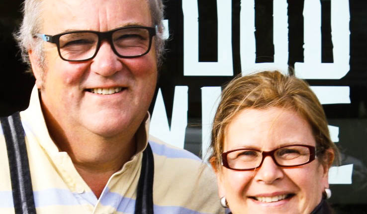 Michael and Karen Roberts from Castray Esplanade Foods.