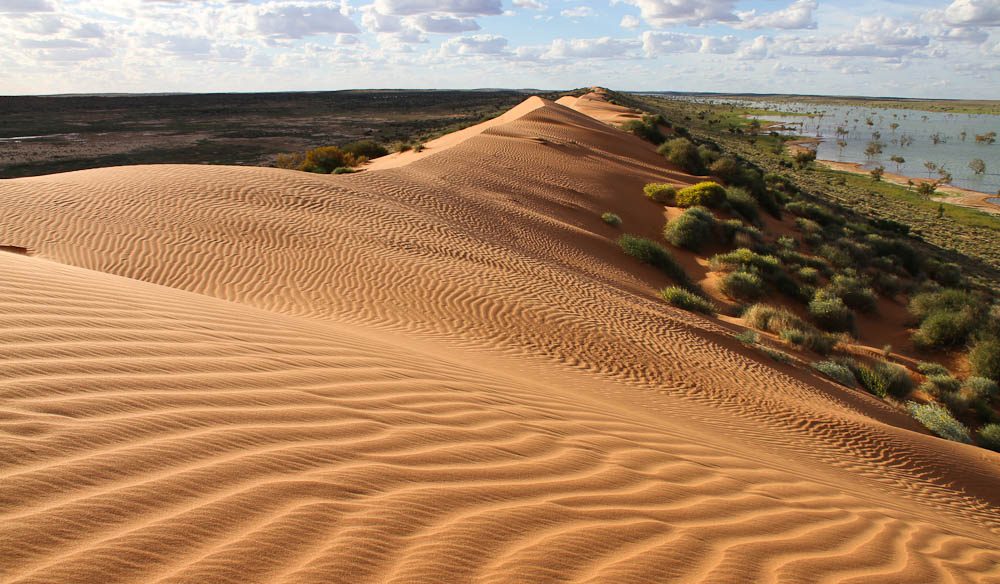 Vic Widman's Big Red, Simpson Desert, 70 kilometres west of Birdsville