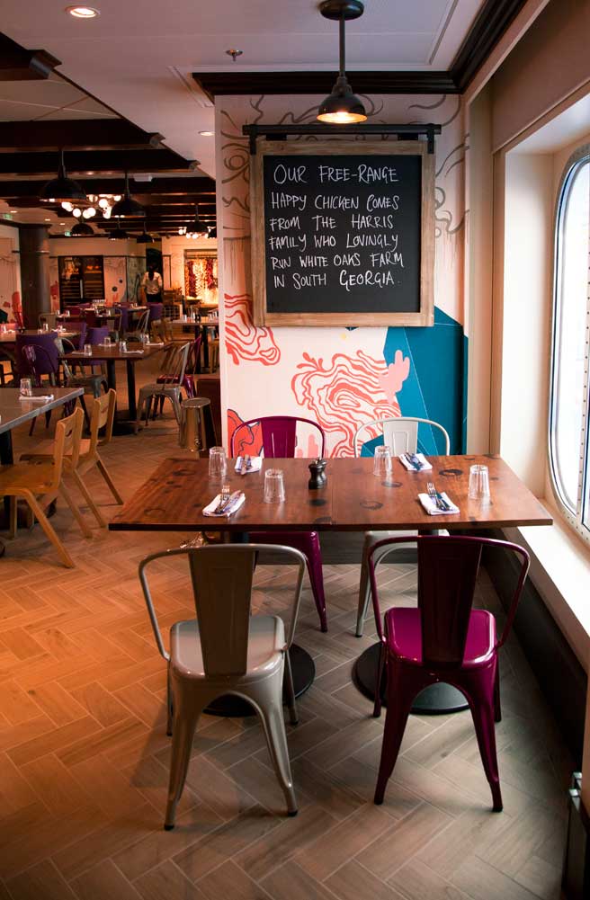 Jamie's Italian, Ovation of the Seas, Royal Caribbean Cruise Lines