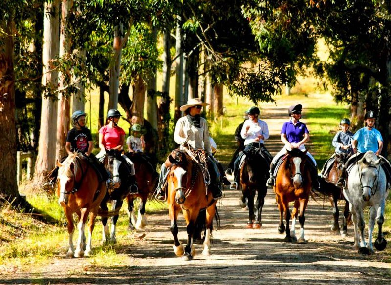 Margaret River by horseback