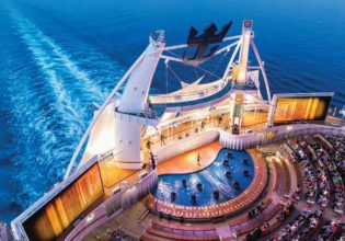Aqua Theatre, Symphony of the Seas, Royal Caribbean Cruise Lines