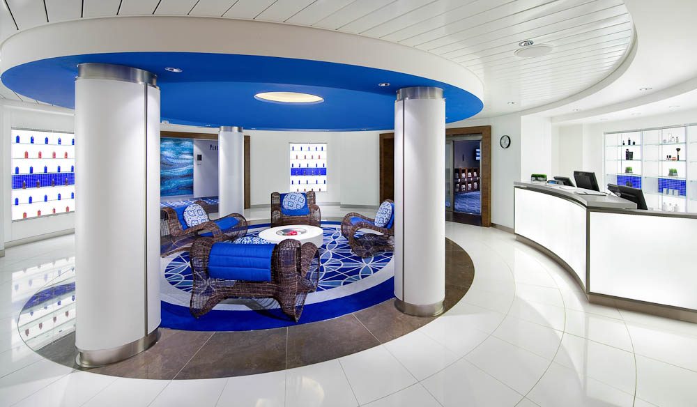Aqua Spa, Celebrity Solstice. (cruises)
