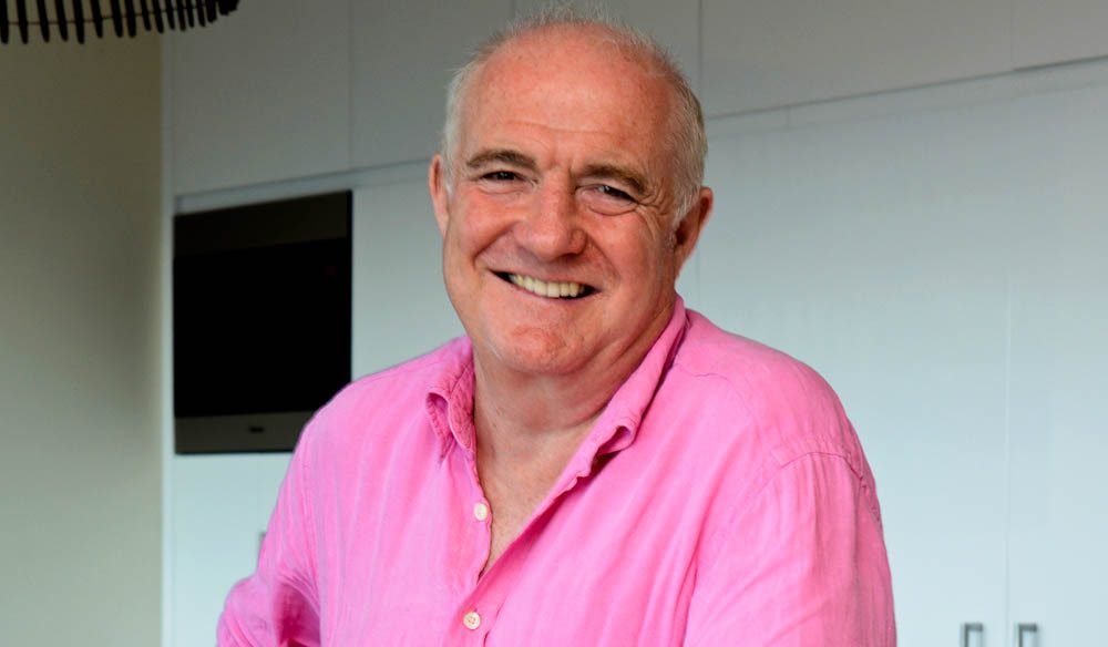 Rick Stein says he likes to relax listening to The Whitlams and loves the Aussie-style barbecue.