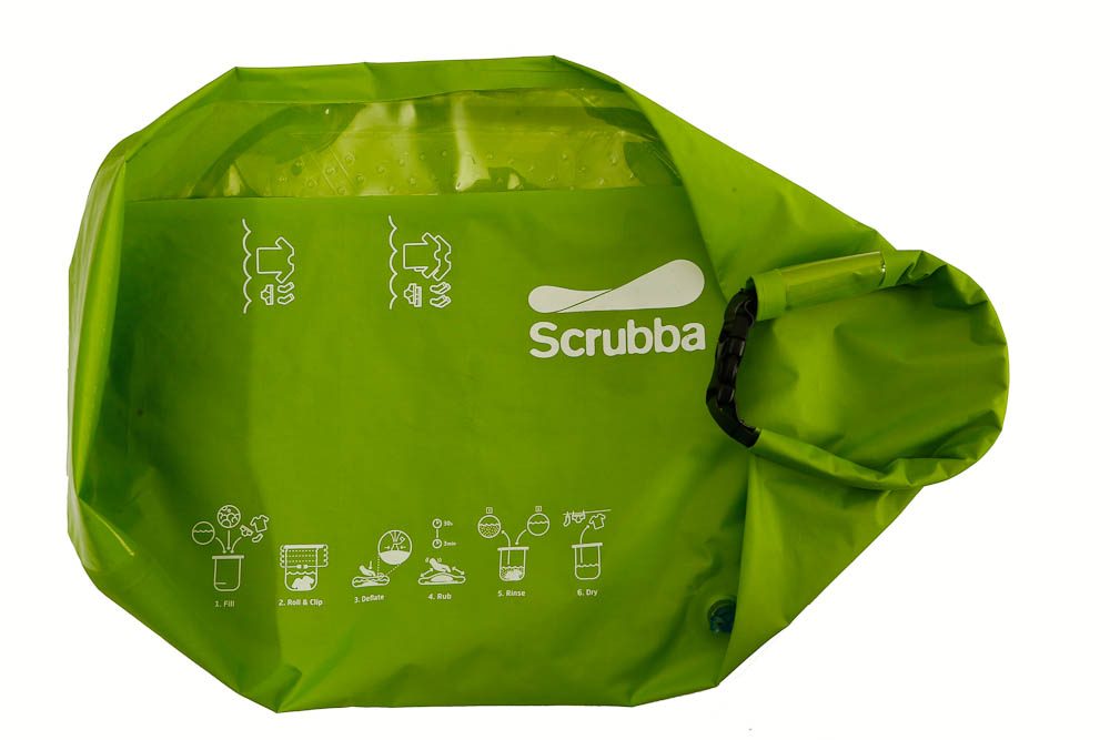 Scrubba: Pocket-sized washing machine for $59.95.