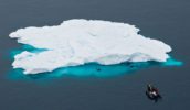 Snorkelling in Antarctica - photo by Karen Hinchliffe