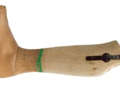 One prosthetic limb left at Sydney Airport, never reunited with its owner.