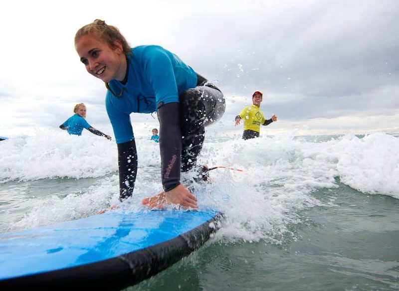 8: Learn to surf