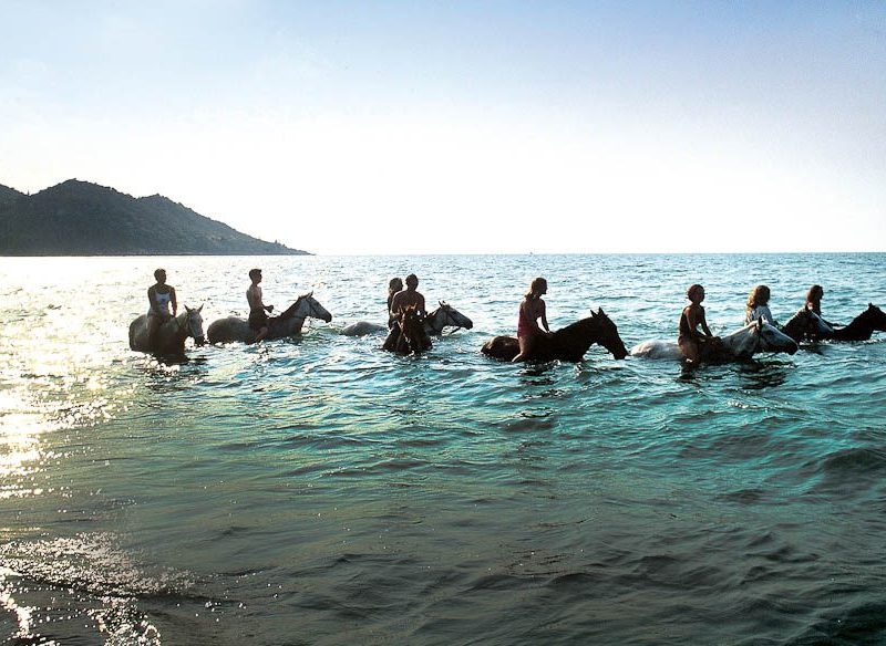 12: Ride a horse into the ocean on Magnetic Island (Qld)