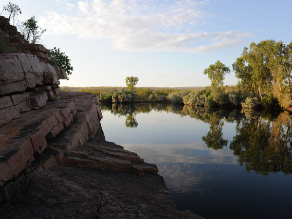 the Chamberlain Gorge in WA