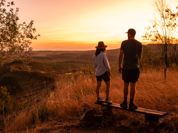 sunset at El Questro Wilderness Park, East Kimberley