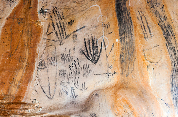 Yourambulla cave Flinders Ranges.