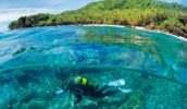 Diving pristine secret scuba spots at Christmas Island (Photo: Justin Gilligan).