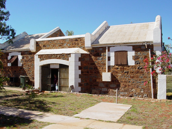 the historic structure of Roebourne’s Old Gaol