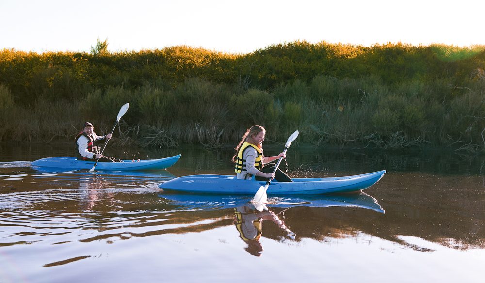 Slow paddle: Vivonne Bay Lodge, Kangaroo Island