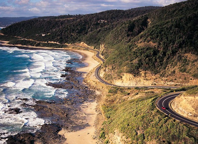 70 per cent of you said the Great Ocean Road was the greatest road trip.