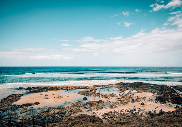 Champagne Pools Fraser Island