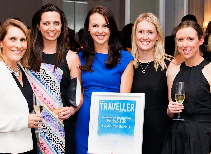 The victorious Hamilton Island team - Sophie Baker, Katie Cahill, Melissa Kesby, Jessica Freeman, Kelsey Hodges.