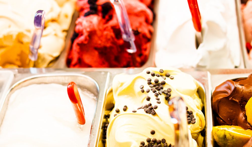 The arto of gelato, travel by tastebuds.