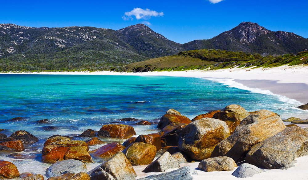 Wineglass Bay Tasmania one Australian Traveller's hottest travel destinations 2015