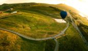 Hot air ballooning National Arboretum Canberra