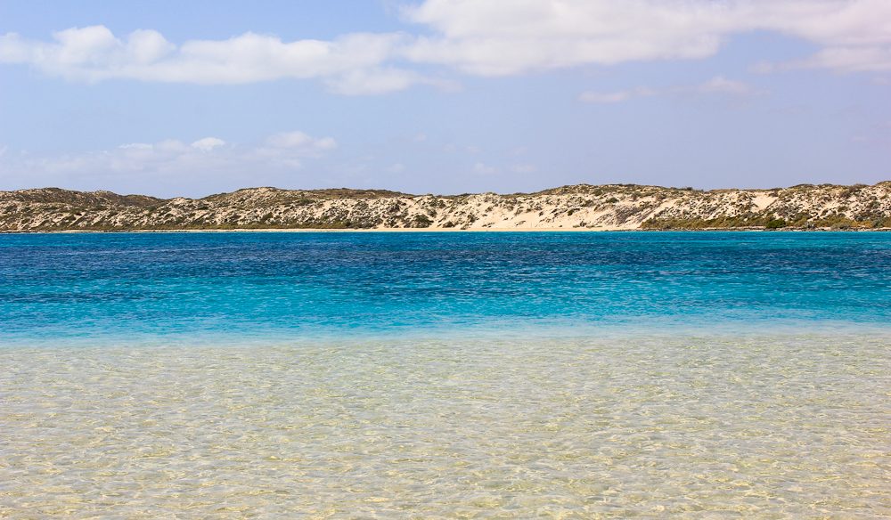 águas de Coral Bay, WA