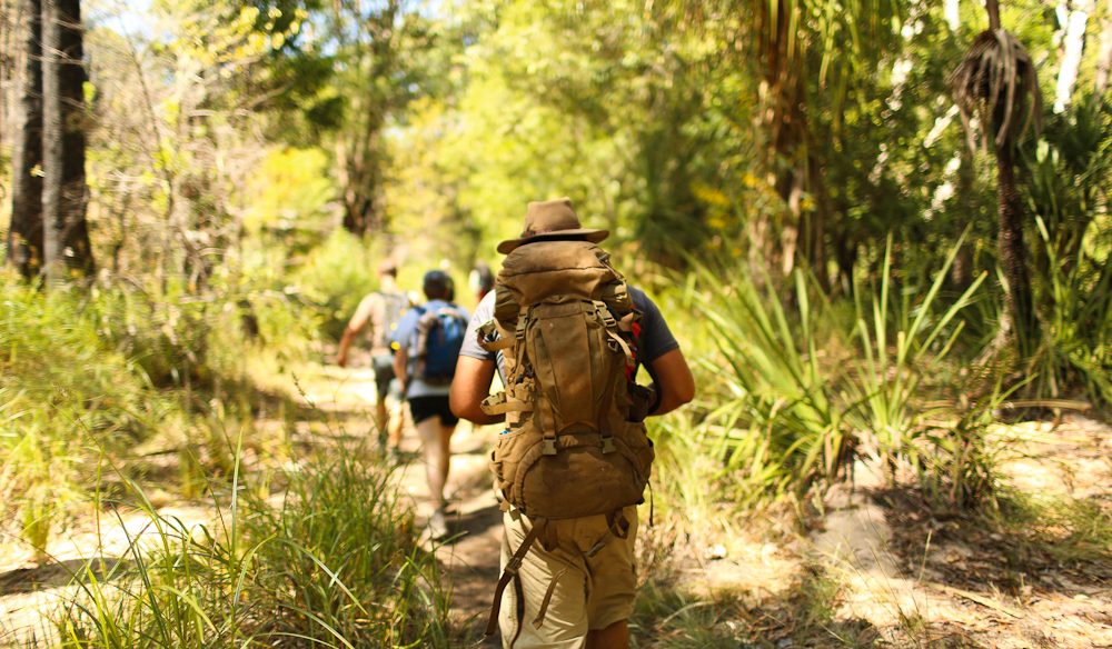 Walking Maguk Kakadu