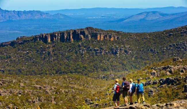 walking in the Grampians