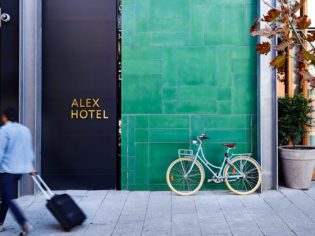 Alex Hotel Perth entry