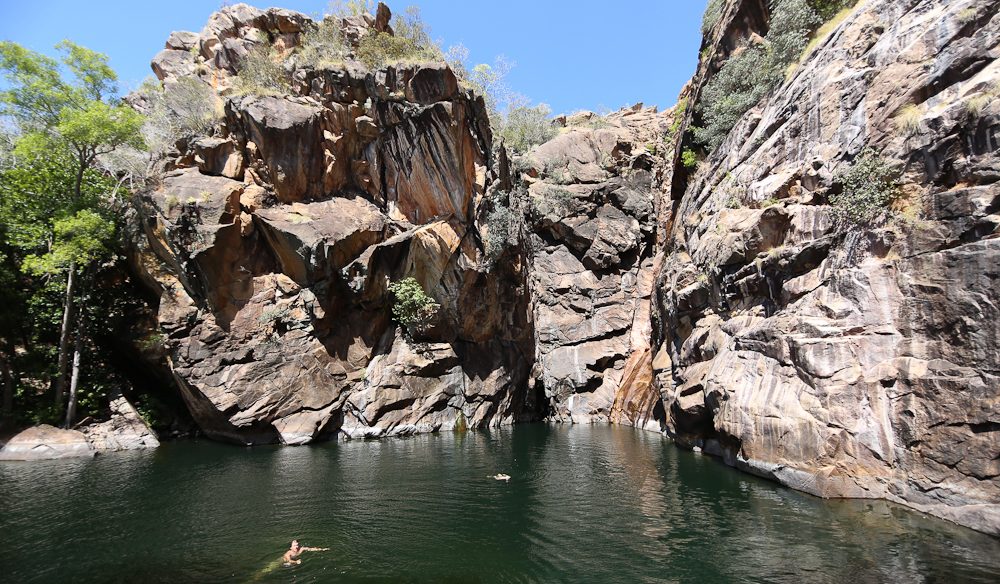 Swim Motor Car Falls Kakadu