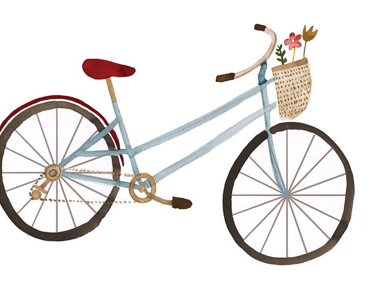 eco tips bicycle - by Livi Gosling