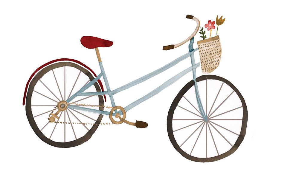 eco tips bicycle - by Livi Gosling