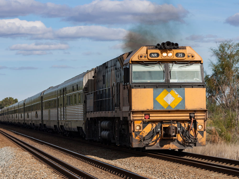 train travel from sydney to perth australia