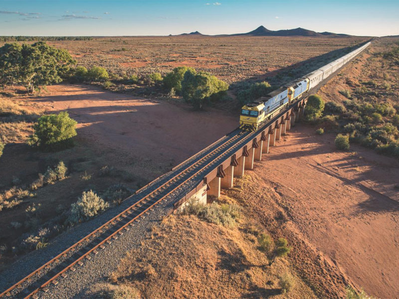 On board the epic Indian Pacific train