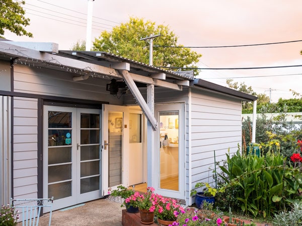 the tiny exterior of Gallery of Small Things in Canberra