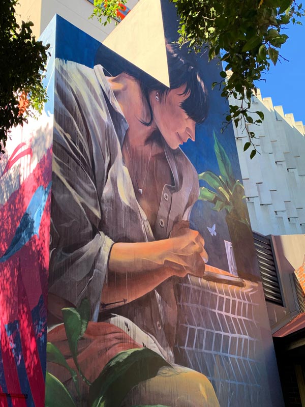 Cam Festival Seni Jalanan Brisbane Skala Barak