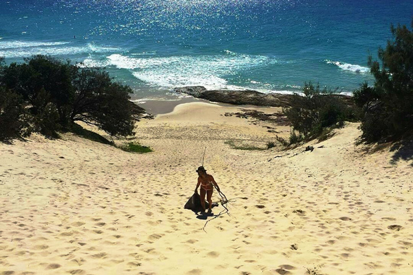 Sand Dunes North Stradbroke Island